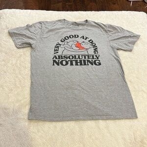 Winnie the Pooh Good at doing Absolutely Nothing t-shirt Large